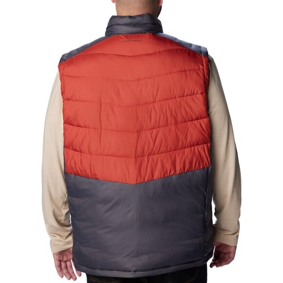 Columbia Men's Labyrinth Loop Vest, Warp Red/Shark, OMNI-HEAT Large - Picture 6 of 8